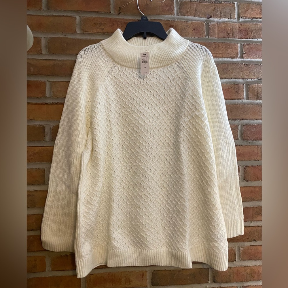 Talbots Women’s Cableknit Sweater NWT